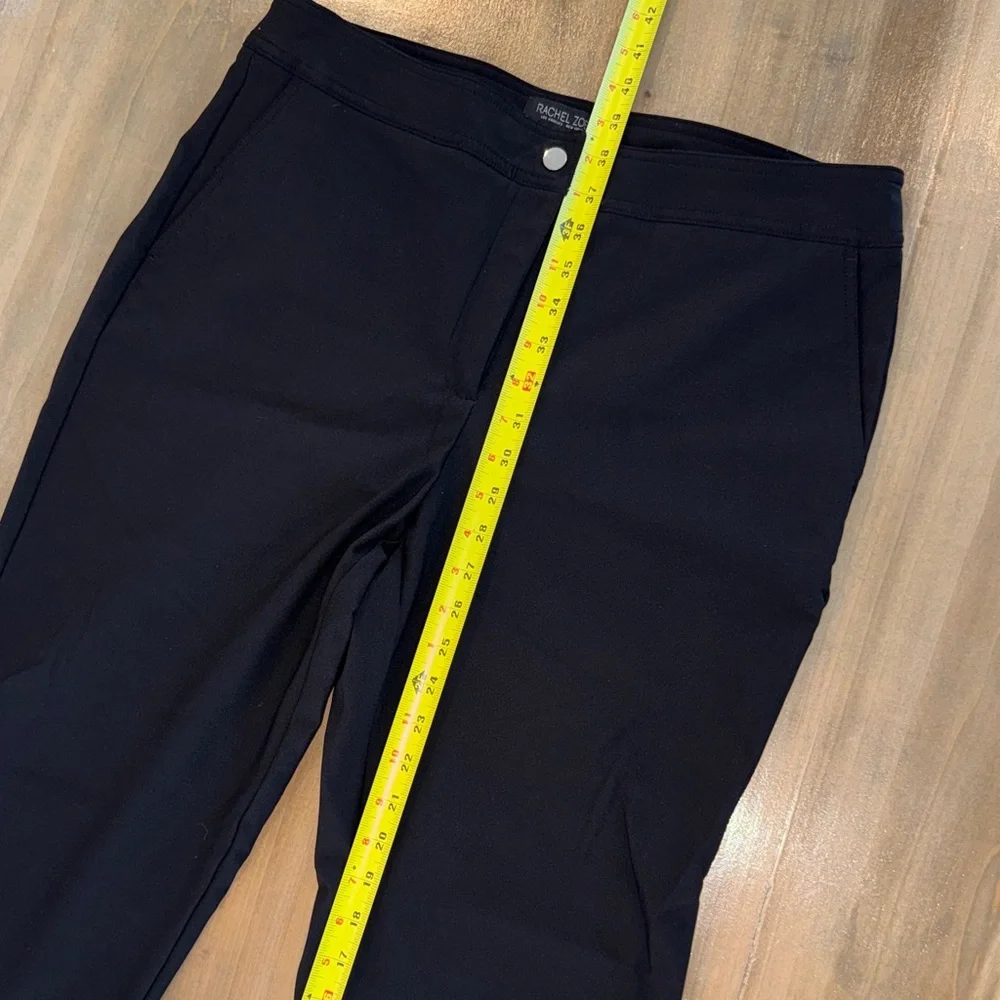 Rachel Zoe Classic Black Tailored Straight Leg Pants - Picture 5 of 5